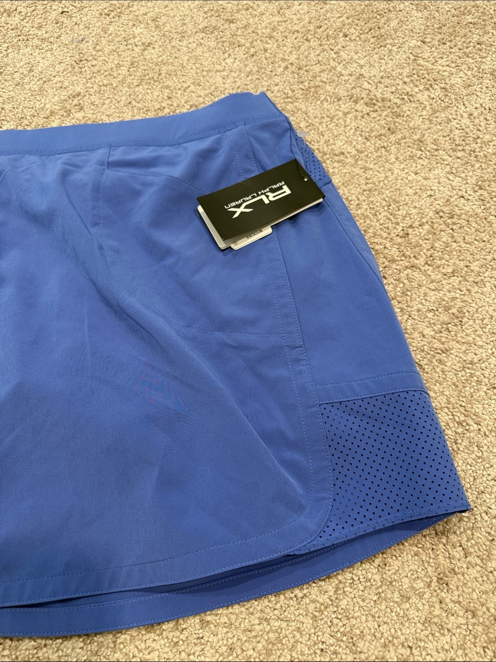 Women’s Size Small RLX Ralph Lauren Golf Skort Blue $138 - Picture 2 of 5